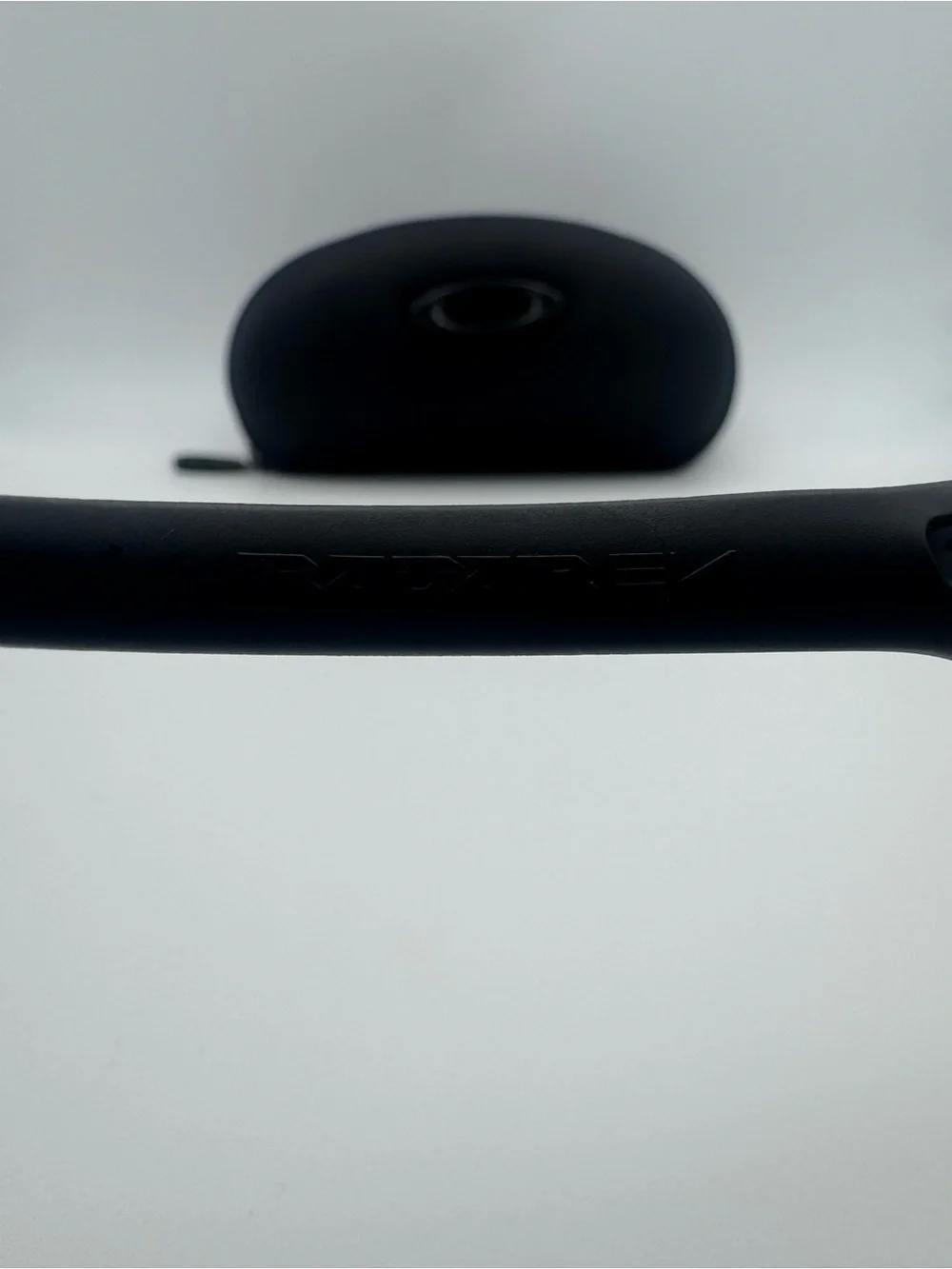 Oakley Radar Sunglasses - Matte Black Frame / Dark Grey Lens
